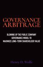 Governance Arbitrage Cover final
